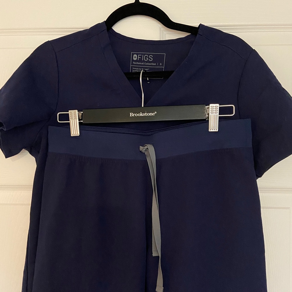 FIGS Navy Catarina/Livingston Scrub Set | Size S